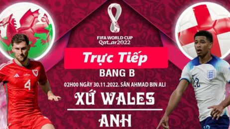 Nhận định kèo Xứ Wales vs Anh (02h00, 30/11), World Cup 2022